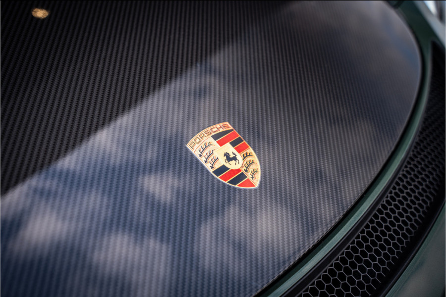 Porsche 718 GT4 RS - Origineel NL | Lift l Volledig XPEL | Weissach | Oakgreenmetallic | Keramisch | Carbon | Sport Chrono +