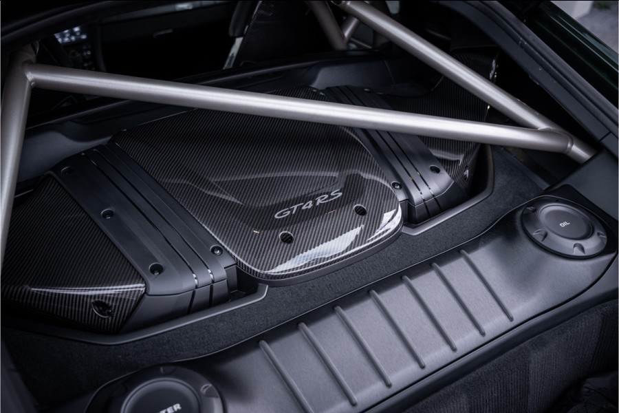 Porsche 718 GT4 RS - Origineel NL | Lift l Volledig XPEL | Weissach | Oakgreenmetallic | Keramisch | Carbon | Sport Chrono +