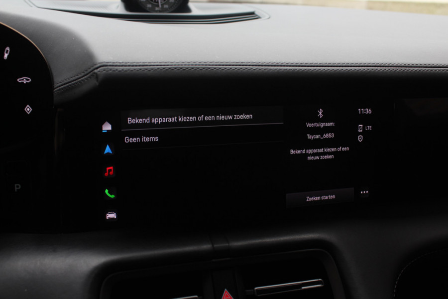 Porsche Taycan Performance 84 kWh / NIEUWSTAAT! / SoH 94.5% / Panoramadak / 360Camera / Adaptieve stoelen / Sportchrono / 20'' / Bose / Keyless / Dodehoek / Navigatie / Stoelverwarming / Cruise Control
