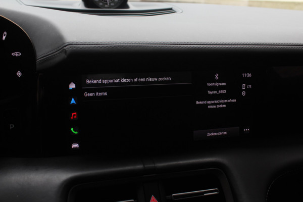 Porsche Taycan Performance 84 kWh / NIEUWSTAAT! / SoH 94.5% / Panoramadak / 360Camera / Adaptieve stoelen / Sportchrono / 20'' / Bose / Keyless / Dodehoek / Navigatie / Stoelverwarming / Cruise Control