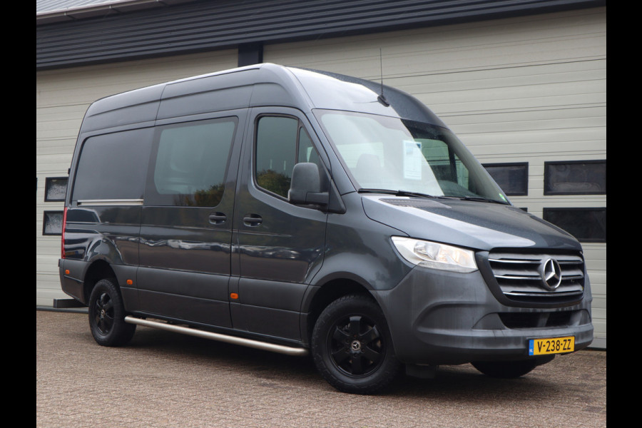 Mercedes-Benz Sprinter 314 CDI Euro 6 Automaat DC 6 Pers. - L2H2 - Trekhaak 3,5t KG - Cruise