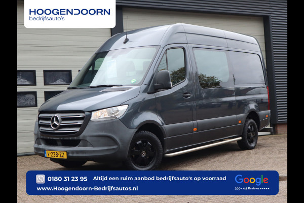 Mercedes-Benz Sprinter 314 CDI Euro 6 Automaat DC 6 Pers. - L2H2 - Trekhaak 3,5t KG - Cruise