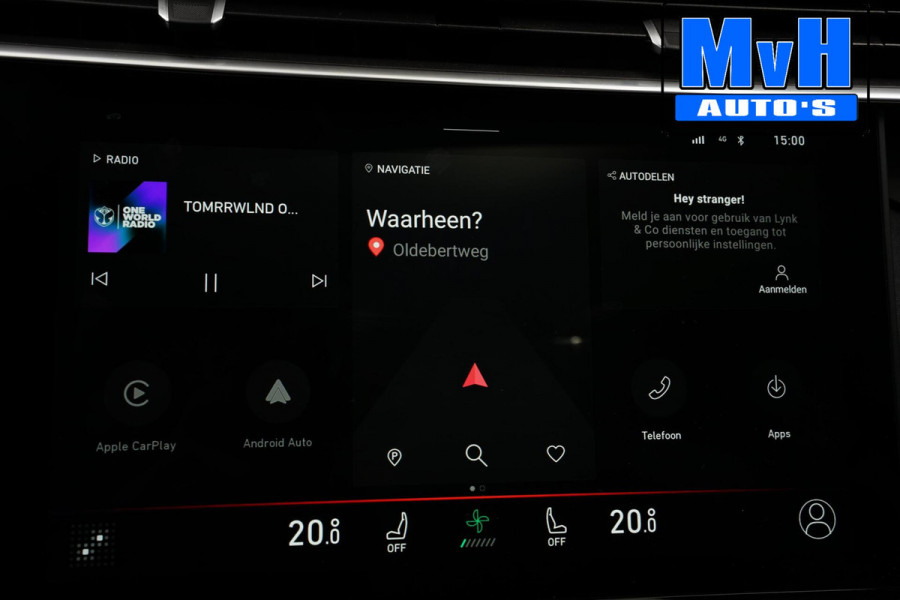 Lynk & Co 01 1.5 Hybride|TREKHAAK|FULL BLACK|ZWARTE.HEMEL|NAP