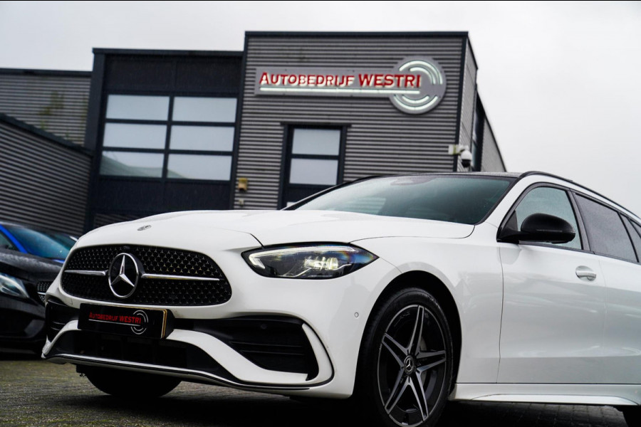 Mercedes-Benz C-Klasse Estate 300 e AMG Line | Pano | Burmester | Uitklapbare trekhaak Mercedes-Benz C-Klasse Estate 300 e AMG Line | Pano | Burmester | Uitklapbare trekhaak