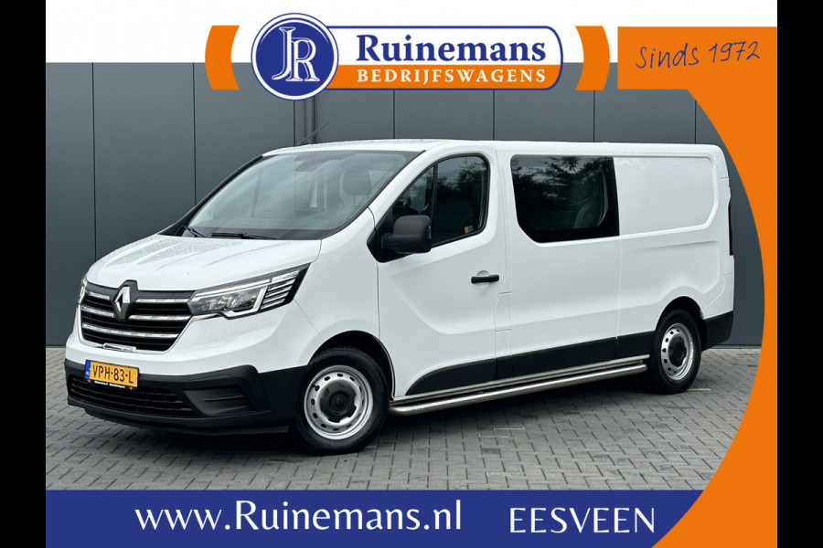 Renault Trafic 2.0 dCi / L2H1 / DUBBEL CABINE / 6-PERSOONS DUBBELE CABINE / AIRCO / CRUISE / NAVI / BLUETOOTH / 3-ZITS / PDC
