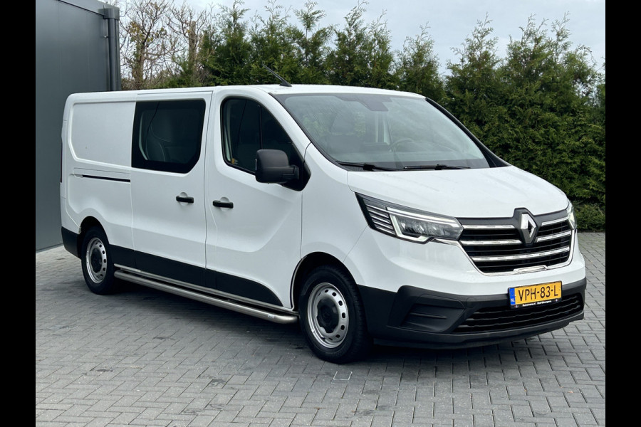Renault Trafic 2.0 dCi / L2H1 / DUBBEL CABINE / 6-PERSOONS DUBBELE CABINE / AIRCO / CRUISE / NAVI / BLUETOOTH / 3-ZITS / PDC