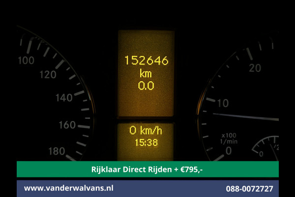 Mercedes-Benz Sprinter 316 CDI 164pk Bakwagen Laadklep Euro6 *Rijklaar Direct rijden* Airco | Camera Cruisecontrol, Bijrijdersbank