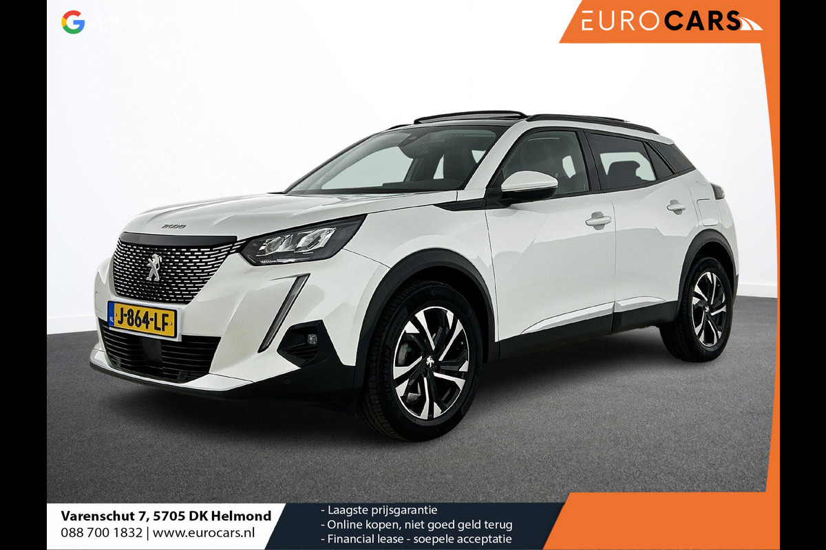 Peugeot 2008 1.2 PureTech 130pk Allure Pack Auto. Panoramadak Navigatie Apple Carplay/Android Auto Camera Parkeersensoren Adaptive Cruise Control Virtual Cockpit Climate Control Lichtmetalen velgen Peugeot 2008 1.2 PureTech 130pk Allure Pack Auto. Panoramadak Navigatie Apple Carplay/Android Auto Camera Parkeersensoren Adaptive Cruise Control Virtual Cockpit Climate Control Lichtmetalen velgen