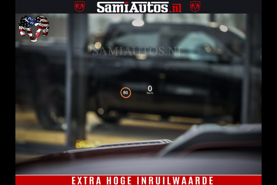 Dodge Ram 1500 Limited Night H.O 540HP 706Nm | Massage + Full Option | De Meest Luxe en Volle Pick-Up in zijn Klasse | Comfortabele Dubbele Cabine met Royale 5 Zitplaatsen | BPM vrij | Nu Leverbaar uit Voorraad | Voorraad Nr 2338 - 5404