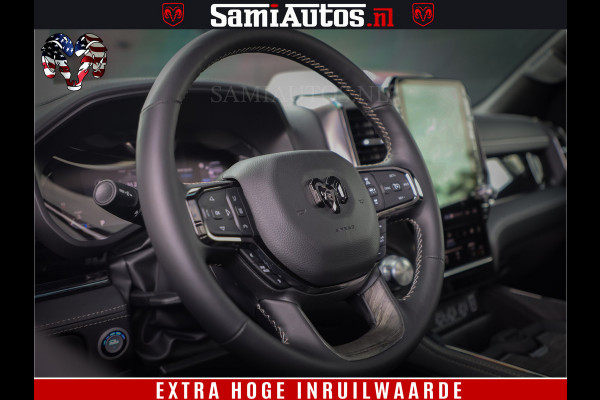 Dodge Ram 1500 Limited Night H.O 540HP 706Nm | Massage + Full Option | De Meest Luxe en Volle Pick-Up in zijn Klasse | Comfortabele Dubbele Cabine met Royale 5 Zitplaatsen | BPM vrij | Nu Leverbaar uit Voorraad | Voorraad Nr 2338 - 5404