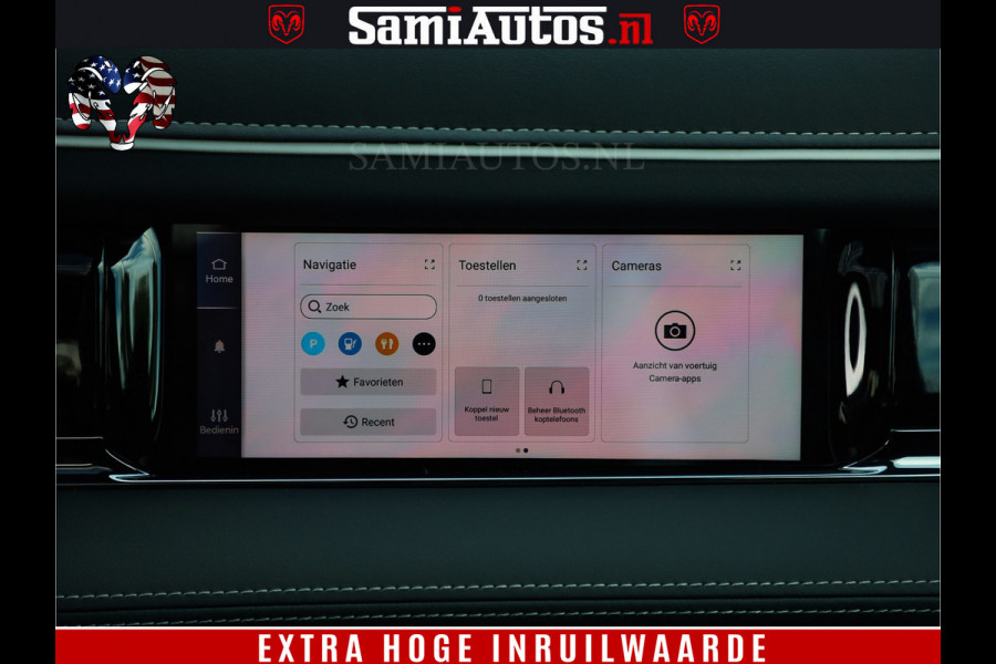 Dodge Ram 1500 Limited Night H.O 540HP 706Nm | Massage + Full Option | De Meest Luxe en Volle Pick-Up in zijn Klasse | Comfortabele Dubbele Cabine met Royale 5 Zitplaatsen | BPM vrij | Nu Leverbaar uit Voorraad | Voorraad Nr 2338 - 5404