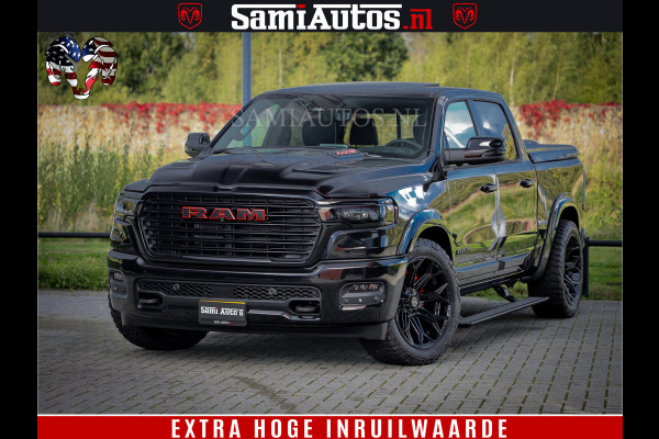 Dodge Ram 1500 Night Premium | Full Option | De Meest Luxe Pick-Up in zijn Klasse | Comfortabele Dubbele Cabine met Royale 5 Zitplaatsen | BPM vrij | Nu Leverbaar uit Voorraad | Voorraad Nr 2200 - 0886