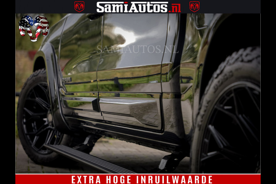 Dodge Ram 1500 Night Premium | Full Option | De Meest Luxe Pick-Up in zijn Klasse | Comfortabele Dubbele Cabine met Royale 5 Zitplaatsen | BPM vrij | Nu Leverbaar uit Voorraad | Voorraad Nr 2200 - 0886