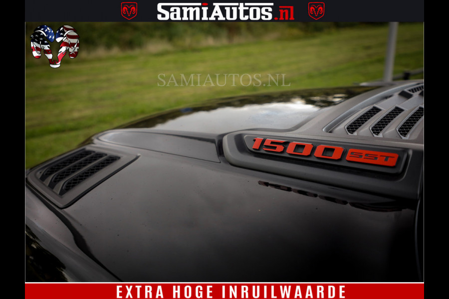Dodge Ram 1500 Night Premium | Full Option | De Meest Luxe Pick-Up in zijn Klasse | Comfortabele Dubbele Cabine met Royale 5 Zitplaatsen | BPM vrij | Nu Leverbaar uit Voorraad | Voorraad Nr 2200 - 0886