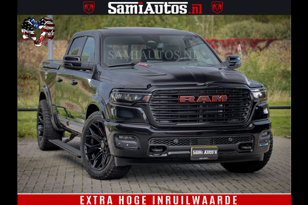 Dodge Ram 1500 Night Premium | Full Option | De Meest Luxe Pick-Up in zijn Klasse | Comfortabele Dubbele Cabine met Royale 5 Zitplaatsen | BPM vrij | Nu Leverbaar uit Voorraad | Voorraad Nr 2200 - 0886