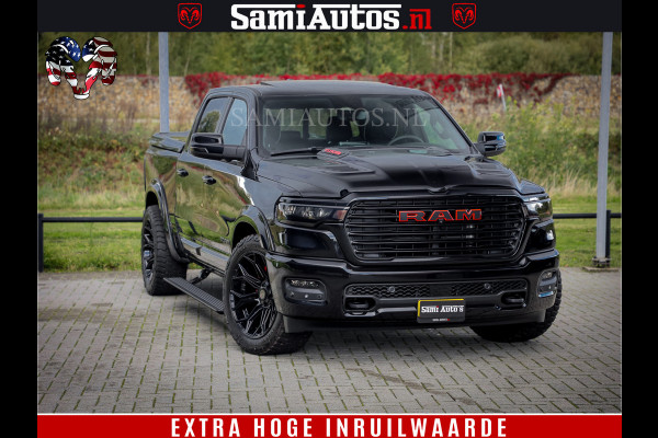 Dodge Ram 1500 Night Premium | Full Option | De Meest Luxe Pick-Up in zijn Klasse | Comfortabele Dubbele Cabine met Royale 5 Zitplaatsen | BPM vrij | Nu Leverbaar uit Voorraad | Voorraad Nr 2200 - 0886