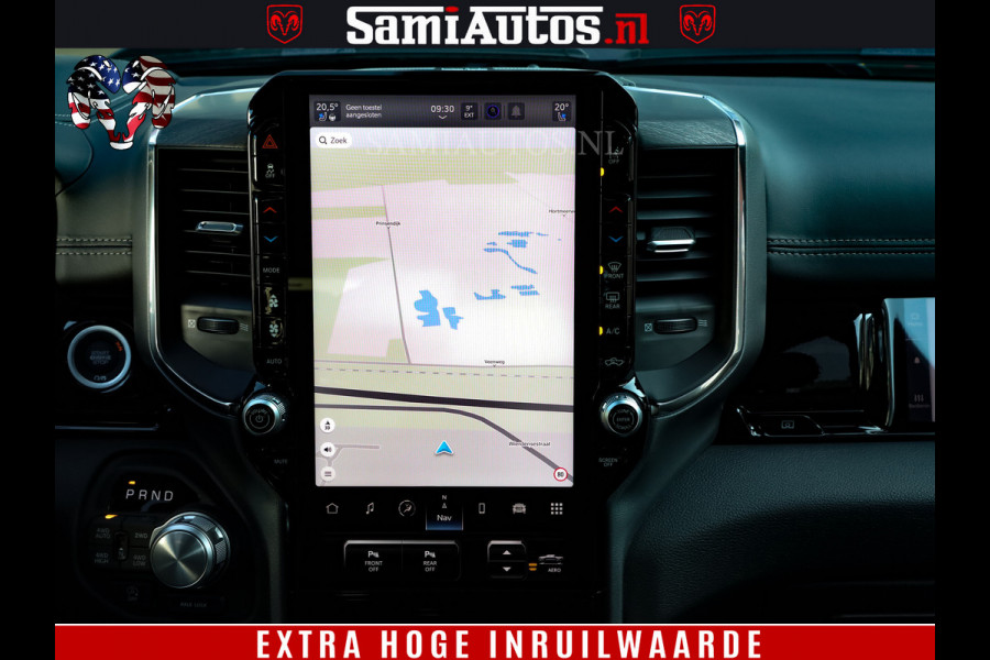 Dodge Ram 1500 Night Premium | Full Option | De Meest Luxe Pick-Up in zijn Klasse | Comfortabele Dubbele Cabine met Royale 5 Zitplaatsen | BPM vrij | Nu Leverbaar uit Voorraad | Voorraad Nr 2200 - 0886