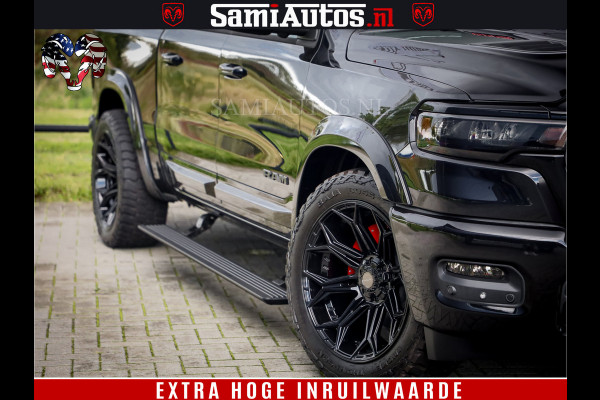 Dodge Ram 1500 Night Premium | Full Option | De Meest Luxe Pick-Up in zijn Klasse | Comfortabele Dubbele Cabine met Royale 5 Zitplaatsen | BPM vrij | Nu Leverbaar uit Voorraad | Voorraad Nr 2200 - 0886