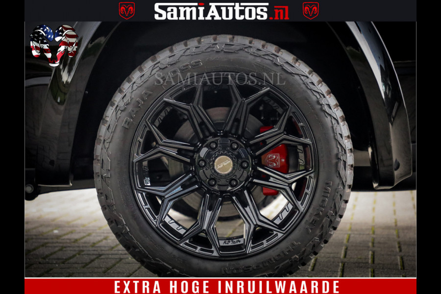 Dodge Ram 1500 Night Premium | Full Option | De Meest Luxe Pick-Up in zijn Klasse | Comfortabele Dubbele Cabine met Royale 5 Zitplaatsen | BPM vrij | Nu Leverbaar uit Voorraad | Voorraad Nr 2200 - 0886