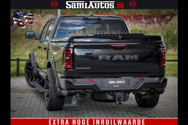 Dodge Ram 1500 Night Premium | Full Option | De Meest Luxe Pick-Up in zijn Klasse | Comfortabele Dubbele Cabine met Royale 5 Zitplaatsen | BPM vrij | Nu Leverbaar uit Voorraad | Voorraad Nr 2200 - 0886