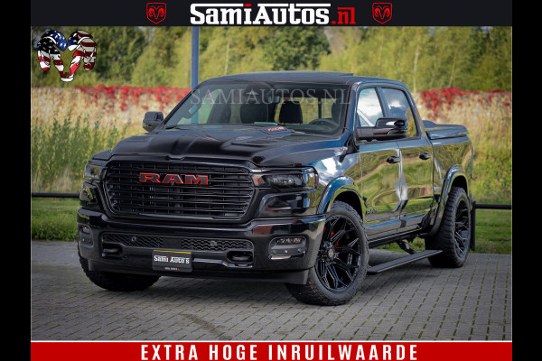 Dodge Ram 1500 Night Premium | Full Option | De Meest Luxe Pick-Up in zijn Klasse | Comfortabele Dubbele Cabine met Royale 5 Zitplaatsen | BPM vrij | Nu Leverbaar uit Voorraad | Voorraad Nr 2200 - 0886
