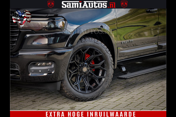 Dodge Ram 1500 Night Premium | Full Option | De Meest Luxe Pick-Up in zijn Klasse | Comfortabele Dubbele Cabine met Royale 5 Zitplaatsen | BPM vrij | Nu Leverbaar uit Voorraad | Voorraad Nr 2200 - 0886