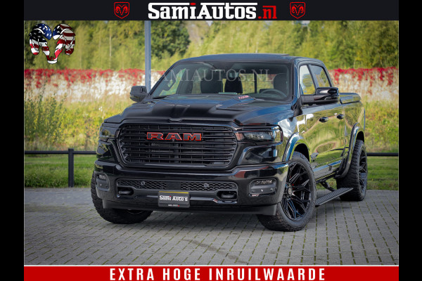 Dodge Ram 1500 Night Premium | Full Option | De Meest Luxe Pick-Up in zijn Klasse | Comfortabele Dubbele Cabine met Royale 5 Zitplaatsen | BPM vrij | Nu Leverbaar uit Voorraad | Voorraad Nr 2200 - 0886
