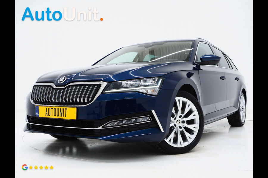Škoda Superb Combi 1.4 TSI iV 218PK Style | Leder | Trekhaak | Adaptive Cruise | Virtual | Keyless | Memory | Carplay Škoda Superb Combi 1.4 TSI iV 218PK Style | Leder | Trekhaak | Adaptive Cruise | Virtual | Keyless | Memory | Carplay