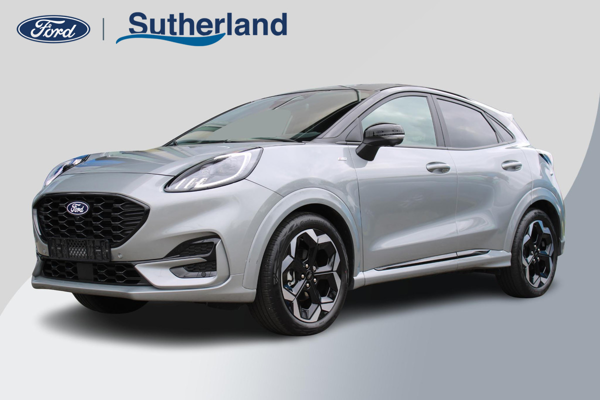 Ford Puma 1.0 EcoBoost Hybrid ST-Line X | SCI | NIEUWE MODEL! | Afneembare trekhaak |  Adaptive cruise control | 360graden camera | Winter Pack  | Dodehoekdetectie | Half Leder | Bang&Olufsen audio