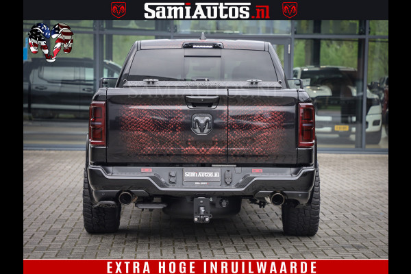 Dodge Ram COBRA EDITION | 1500 Limited Night High Output 540HP 706Nm | Massage + Full Option | De Meest Luxe en Volle Pick-Up in zijn Klas Comfortabele Dubbele Cabine met Royale 5 Zitplaatsen | BPM vrij | Nu Leverbaar uit Voorraad | Voorraad Nr 2292 - 5178 | Cobra package is meerprijs |