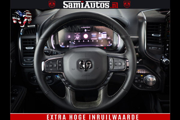 Dodge Ram 1500 Limited Night High Output 540HP 706Nm | Massage + Full Option | De Meest Luxe en Volle Pick-Up in zijn Klasse | Comfortabele Dubbele Cabine met Royale 5 Zitplaatsen | BPM vrij | Nu Leverbaar uit Voorraad | Voorraad Nr 2367 - 5430