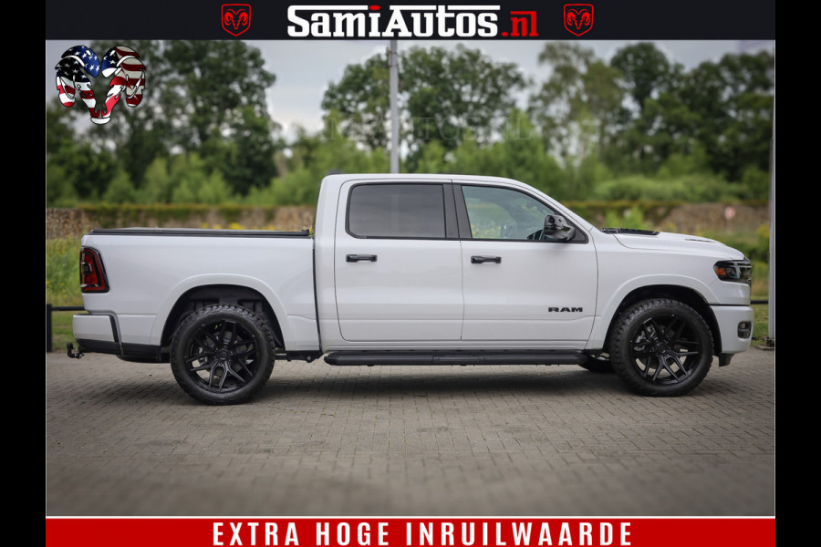 Dodge Ram 1500 Night Premium | Full Option | De Meest Luxe Pick-Up in zijn Klasse | Comfortabele Dubbele Cabine met Royale 5 Zitplaatsen | BPM vrij | Nu Leverbaar uit Voorraad | Voorraad Nr 2230 - 8765 Dodge Ram 1500 Night Premium | Full Option | De Meest Luxe Pick-Up in zijn Klasse | Comfortabele Dubbele Cabine met Royale 5 Zitplaatsen | BPM vrij | Nu Leverbaar uit Voorraad | Voorraad Nr 2230 - 8765