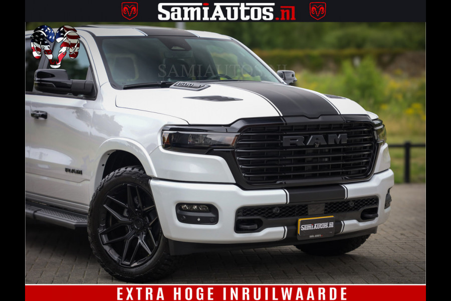 Dodge Ram 1500 Night Premium | Full Option | De Meest Luxe Pick-Up in zijn Klasse | Comfortabele Dubbele Cabine met Royale 5 Zitplaatsen | BPM vrij | Nu Leverbaar uit Voorraad | Voorraad Nr 2230 - 8765 Dodge Ram 1500 Night Premium | Full Option | De Meest Luxe Pick-Up in zijn Klasse | Comfortabele Dubbele Cabine met Royale 5 Zitplaatsen | BPM vrij | Nu Leverbaar uit Voorraad | Voorraad Nr 2230 - 8765