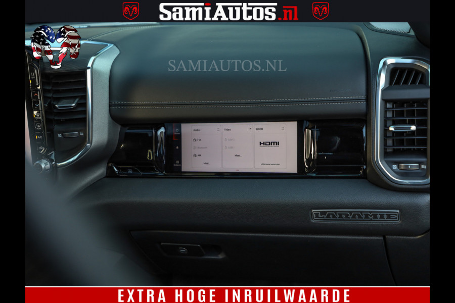 Dodge Ram 1500 Night Premium | Full Option | De Meest Luxe Pick-Up in zijn Klasse | Comfortabele Dubbele Cabine met Royale 5 Zitplaatsen | BPM vrij | Nu Leverbaar uit Voorraad | Voorraad Nr 2230 - 8765 Dodge Ram 1500 Night Premium | Full Option | De Meest Luxe Pick-Up in zijn Klasse | Comfortabele Dubbele Cabine met Royale 5 Zitplaatsen | BPM vrij | Nu Leverbaar uit Voorraad | Voorraad Nr 2230 - 8765