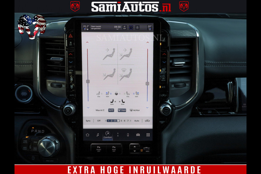 Dodge Ram 1500 Night Premium | Full Option | De Meest Luxe Pick-Up in zijn Klasse | Comfortabele Dubbele Cabine met Royale 5 Zitplaatsen | BPM vrij | Nu Leverbaar uit Voorraad | Voorraad Nr 2230 - 8765 Dodge Ram 1500 Night Premium | Full Option | De Meest Luxe Pick-Up in zijn Klasse | Comfortabele Dubbele Cabine met Royale 5 Zitplaatsen | BPM vrij | Nu Leverbaar uit Voorraad | Voorraad Nr 2230 - 8765