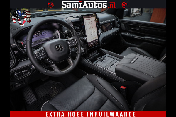 Dodge Ram 1500 Limited Night H.O 540HP 706Nm | Massage + Full Option | De Meest Luxe en Volle Pick-Up in zijn Klasse | Comfortabele Dubbele Cabine met Royale 5 Zitplaatsen | BPM vrij | Nu Leverbaar uit Voorraad | Voorraad Nr 2323 - 5168