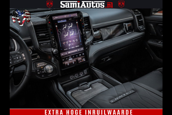 Dodge Ram 1500 Limited Night H.O 540HP 706Nm | Massage + Full Option | De Meest Luxe en Volle Pick-Up in zijn Klasse | Comfortabele Dubbele Cabine met Royale 5 Zitplaatsen | BPM vrij | Nu Leverbaar uit Voorraad | Voorraad Nr 2323 - 5168