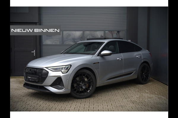 Audi e-tron Sportback 50 quattro S edition 71 kWh | S-Line | Black Edition | Panoramadak | Memory Seats | Luchtvering | Adaptive Cruise Control | Apple Carplay | Keyless | Matrix LED | Leder | Stoelverwarming | NAP |