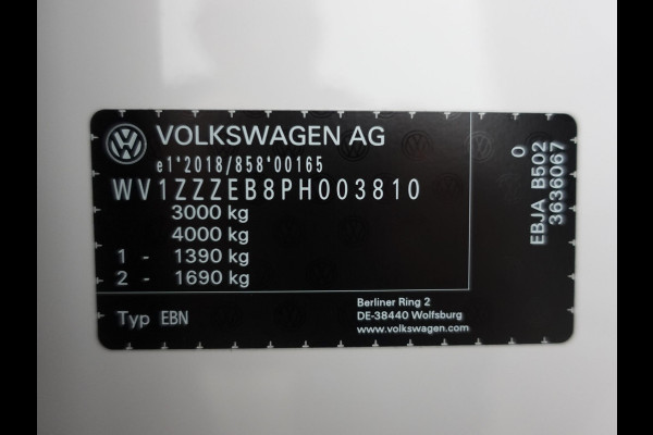 Volkswagen ID. Buzz Cargo 77 kWh 204pk Airco Climate control  Cruise control ACC Carplay Trekhaak  LED Volkswagen ID. Buzz Cargo 77 kWh 204pk Airco Climate control  Cruise control ACC Carplay Trekhaak  LED