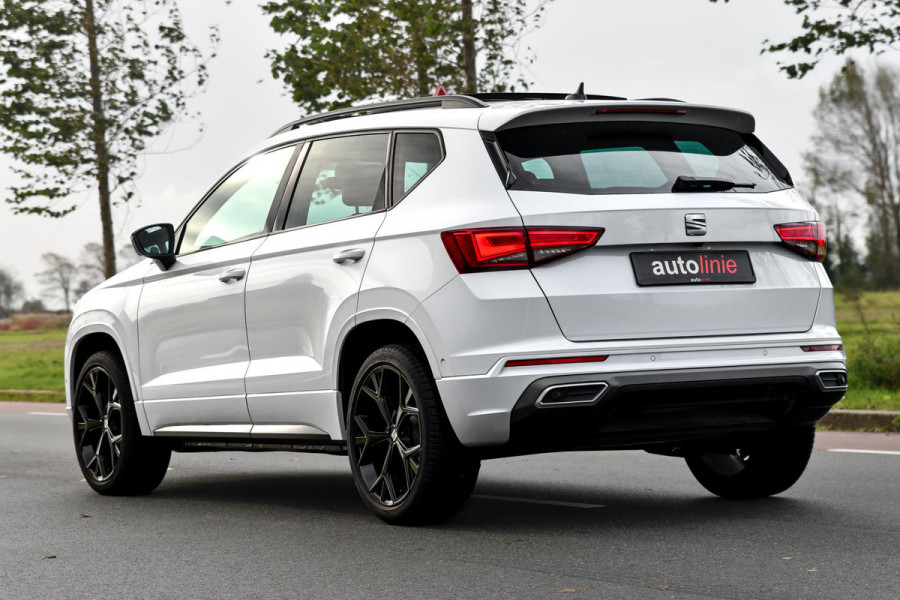 Seat Ateca 1.5 TSI FR Business Intense. Pano, ACC, Beats, Sfeer, Keyless, Camera, Stuurvw, 19'', CarPlay! Seat Ateca 1.5 TSI FR Business Intense. Pano, ACC, Beats, Sfeer, Keyless, Camera, Stuurvw, 19'', CarPlay!