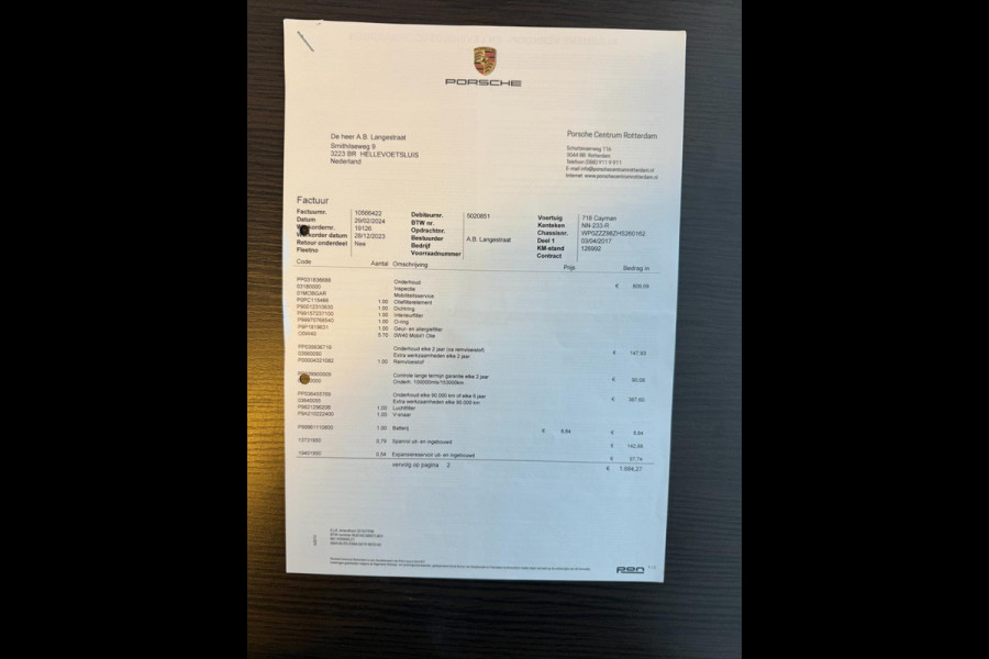 Porsche 718 Cayman 2.0 300PK NAVI/BOSE/DAB/LED/M-STOELEN/ECC/PDC/CRUISE/// Porsche 718 Cayman 2.0 300PK NAVI/BOSE/DAB/LED/M-STOELEN/ECC/PDC/CRUISE///