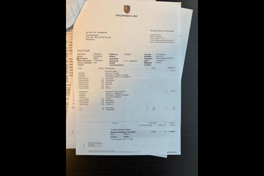 Porsche 718 Cayman 2.0 300PK NAVI/BOSE/DAB/LED/M-STOELEN/ECC/PDC/CRUISE/// Porsche 718 Cayman 2.0 300PK NAVI/BOSE/DAB/LED/M-STOELEN/ECC/PDC/CRUISE///