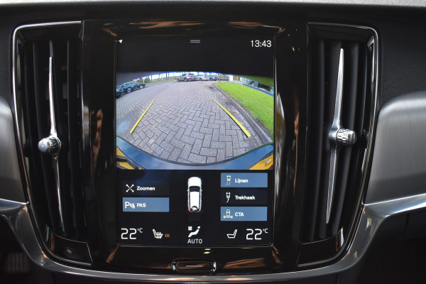 Volvo V90 T5 261PK 90th Anniversary Edition | Polestar | Trekhaak | Camera | Leder | BLIS | Stoelverwarming |