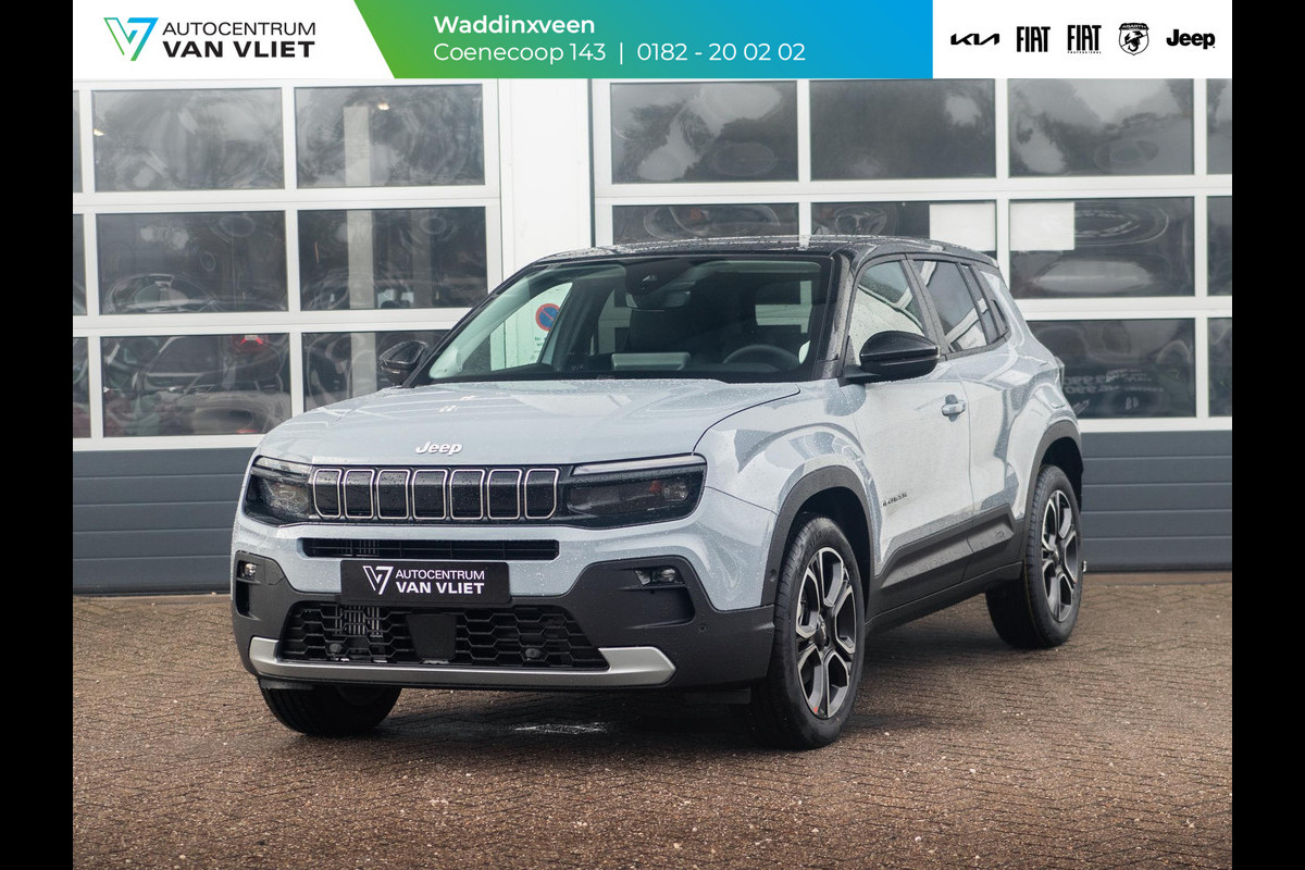 Jeep Avenger 1.2 e-Hybrid Summit | Uit voorraad leverbaar | Winter Pack | Schuif/Kanteldak | Infotaiment&Convenience Pack | Bicolore