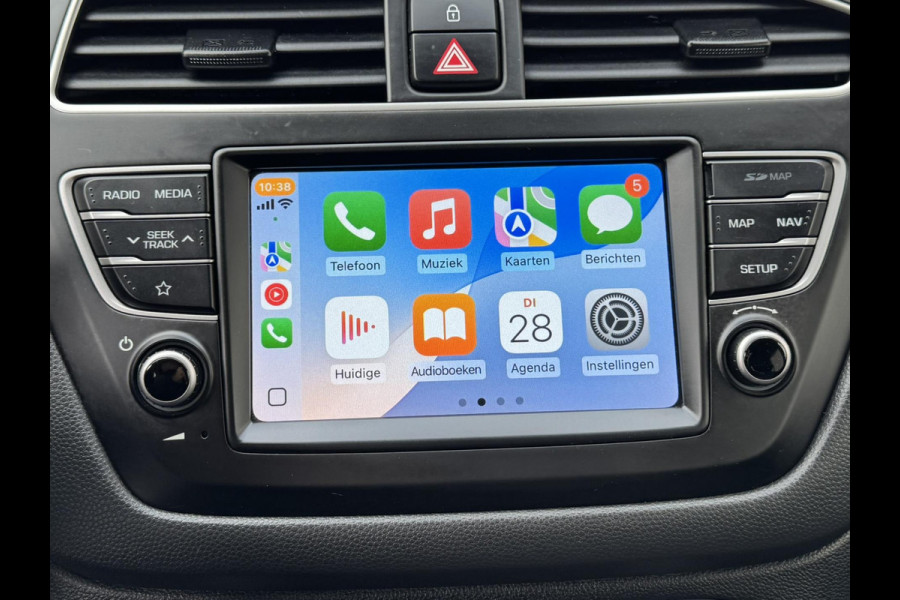 Hyundai i20 1.0 T-GDI Premium Dealer onderhouden Cruise control Climate control Parkeersensoren v/a Navigatie Apple / Android DAB