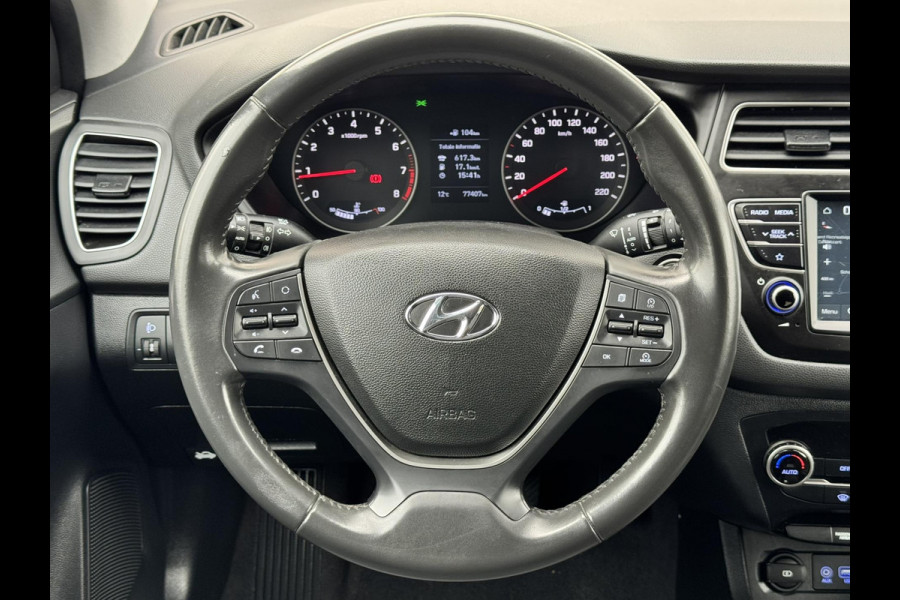 Hyundai i20 1.0 T-GDI Premium Dealer onderhouden Cruise control Climate control Parkeersensoren v/a Navigatie Apple / Android DAB