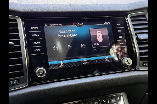 Škoda Kodiaq BWJ 2020 | 1.5TSI 150PK Bus Ed | PANO | SPORTSTOELEN | LEDER/STOF | CLIMA | CARPLAY | CAMERA A | NAVI Škoda Kodiaq BWJ 2020 | 1.5TSI 150PK Bus Ed | PANO | SPORTSTOELEN | LEDER/STOF | CLIMA | CARPLAY | CAMERA A | NAVI