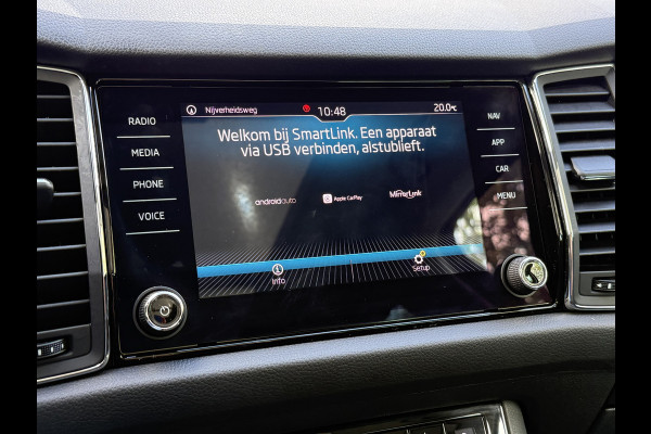 Škoda Kodiaq BWJ 2020 | 1.5TSI 150PK Bus Ed | PANO | SPORTSTOELEN | LEDER/STOF | CLIMA | CARPLAY | CAMERA A | NAVI Škoda Kodiaq BWJ 2020 | 1.5TSI 150PK Bus Ed | PANO | SPORTSTOELEN | LEDER/STOF | CLIMA | CARPLAY | CAMERA A | NAVI