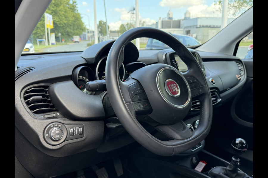 Fiat 500X Cross BWJ 2018 | 1.4T 141PK S-Design Cross | TREKHAAK | NAVI | XENON | LEDER/STOF | AIRCO | CARPLAY | 18'' LMV | PDC | PRIVACY GLASS