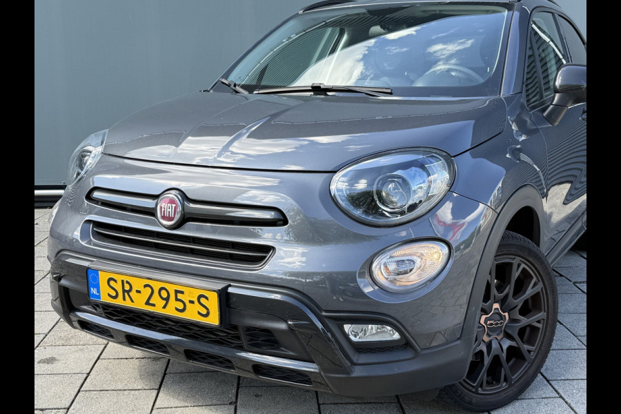 Fiat 500X Cross BWJ 2018 | 1.4T 141PK S-Design Cross | TREKHAAK | NAVI | XENON | LEDER/STOF | AIRCO | CARPLAY | 18'' LMV | PDC | PRIVACY GLASS